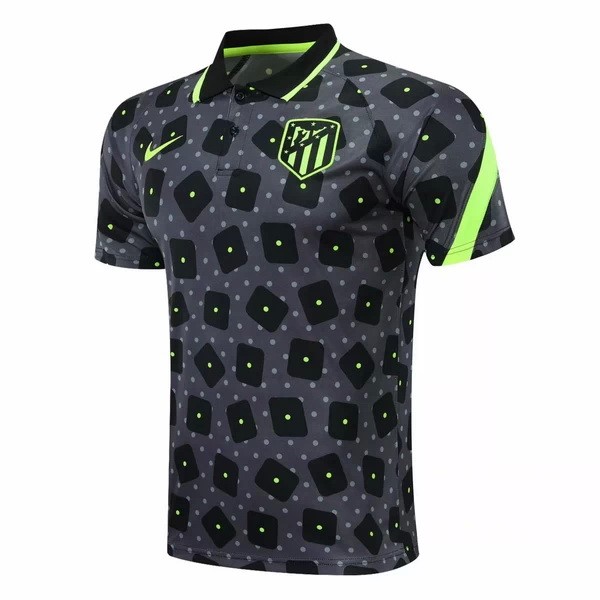 Polo Atlético De Madrid 2020/21 Negro Gris